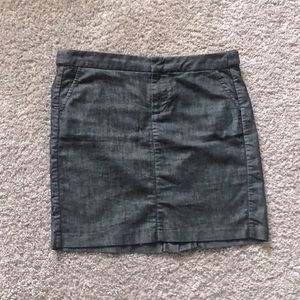 Gap chambray skirt, size 8